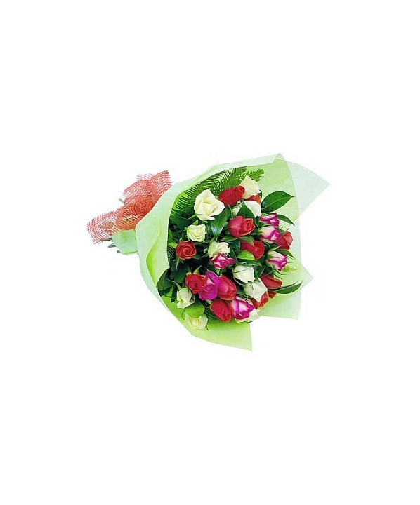 C12.3 Mixed Rose Bouquet